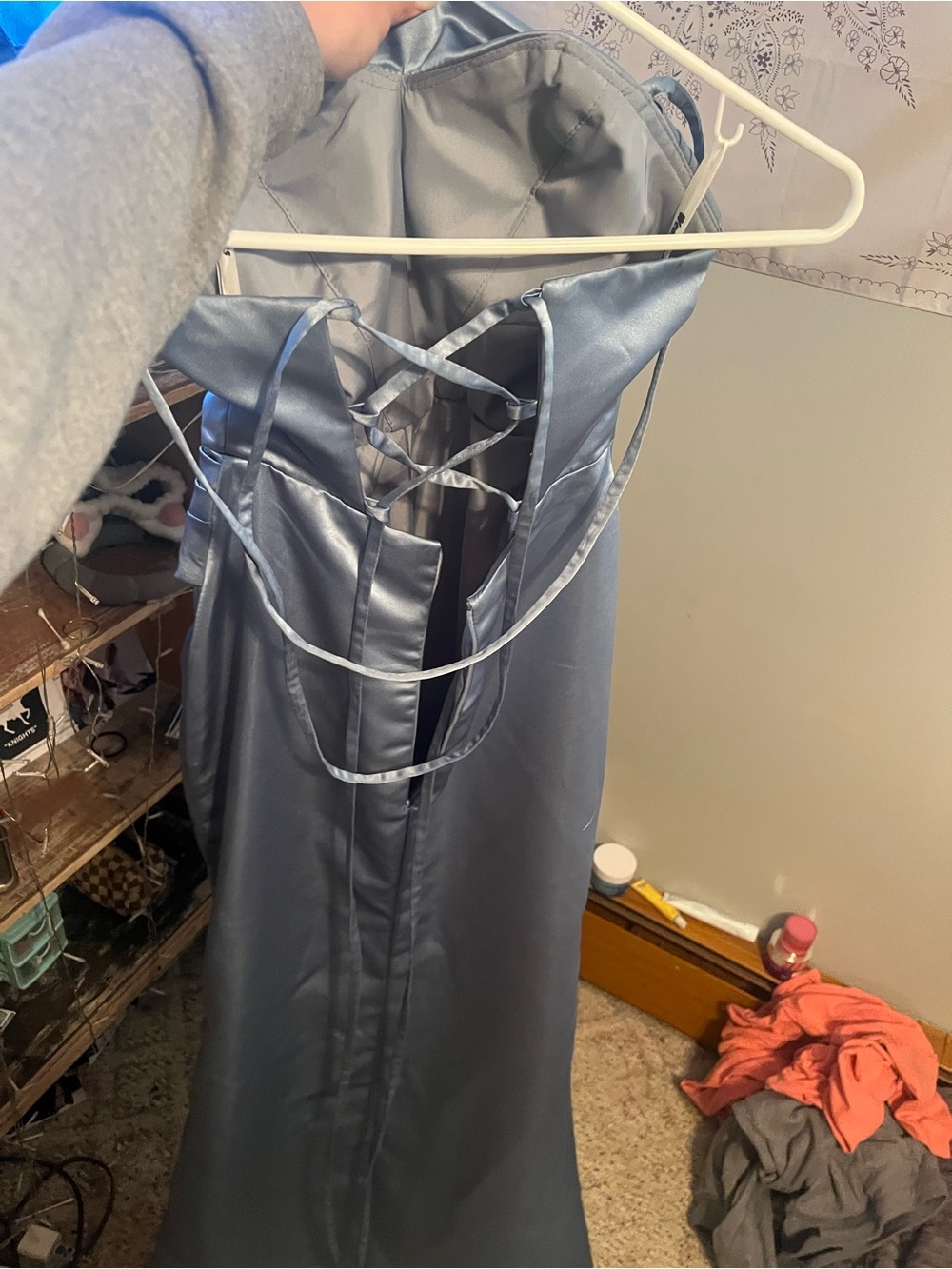 Amazon satin prom dress